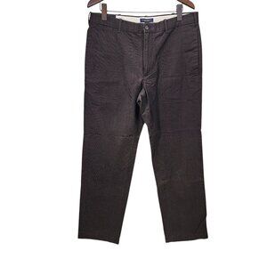 NEW‎ Banana Republic  Pants Mens Straight Fit Pinstripe Size 34/32 Brown NWT